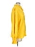 Unbranded 100% Polyester Yellow Long Sleeve Blouse Size L - photo 4