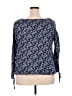 True Craft 100% Cotton Blue 3/4 Sleeve Blouse Size 2X - photo 2