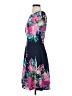 Eliza J Tropical Blue Cocktail Dress Size 2 - photo 5