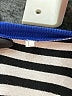 Unbranded Stripes Blue Pullover Sweater Size L - photo 7