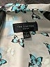 The Limited Floral Teal 3/4 Sleeve Blouse Size S - photo 7