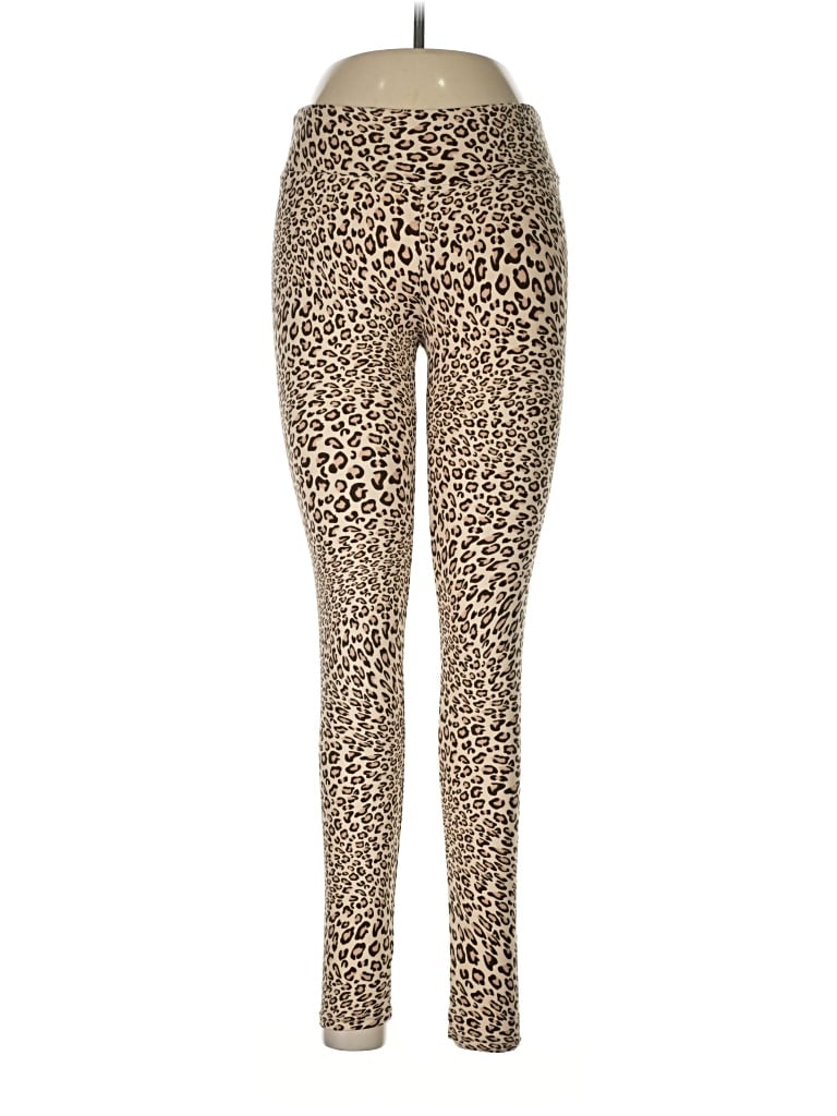 Pre-owned Shosho Leggings In Tan