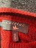 Cotélac Solid Burgundy Wool Pullover Sweater Size Sm (1) - photo 7