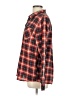 Burton Plaid Red Long Sleeve Button-Down Shirt Size L - photo 5