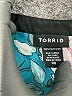 Torrid 100% Polyester Teal Short Sleeve Blouse Size Med Plus (00) - photo 4