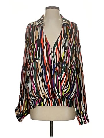 Gabrielle Union New York and Company Long Sleeve Blouse (view 1)