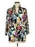 Sunny Leigh Floral Teal 3/4 Sleeve Blouse Size M - photo 1