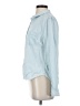 Zara Blue Long Sleeve Button-Down Shirt Size S - photo 5