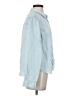 Zara Blue Long Sleeve Button-Down Shirt Size S - photo 4