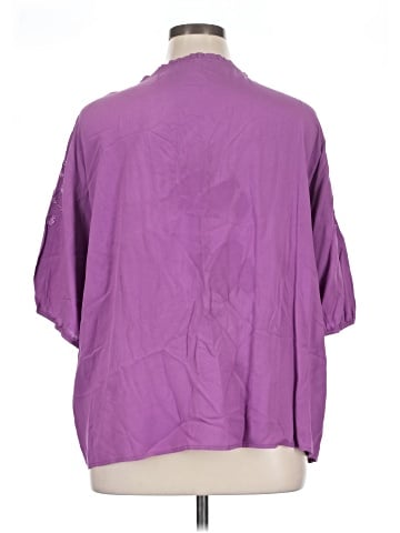 Unbranded Short Sleeve Blouse (view 2)