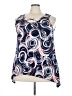 SJS Blue Sleeveless T-Shirt Size 3X - photo 1