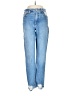 Good American Hearts Blue Jeans Size 0 - photo 1