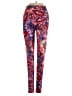 Mika Print Red Active Pants Size S - photo 1