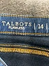 Flawless Solid Blue Jeans Size 14 - photo 4