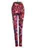 Mika Print Red Active Pants Size S - photo 2