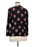 Old Navy 100% Rayon Black Long Sleeve Blouse Size XL - photo 1