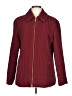 Portrait 100% Polyester Argyle Burgundy Coat Size L - photo 1