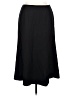 David Brooks Solid Black Formal Skirt Size 14 - photo 1