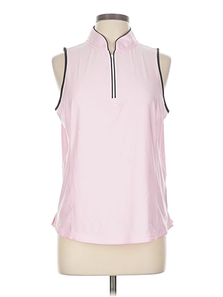 Pre-owned Belyn Key Sleeveless Blouse In Pink