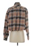 BDG 100% Cotton Plaid Brown Long Sleeve Blouse Size S - photo 2