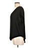 Lush 100% Polyester Black Short Sleeve Blouse Size L - photo 5