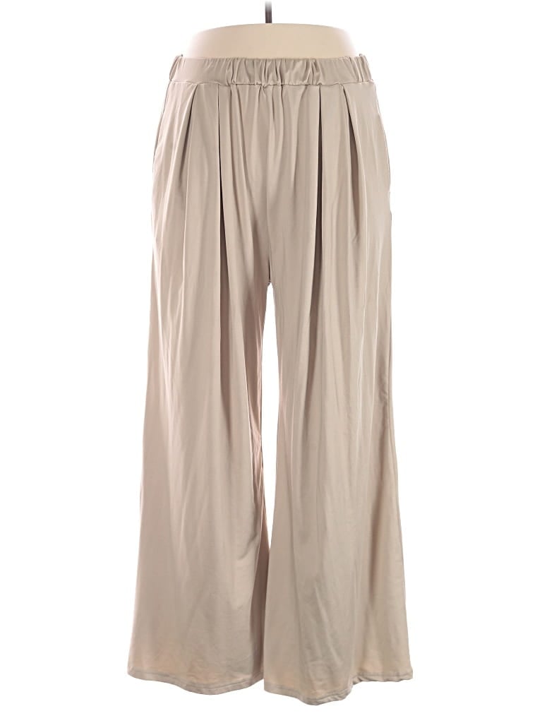 Pre-owned Ueu Casual Pants In Brown