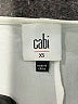 CAbi 100% Polyester White Sleeveless Blouse Size XS - photo 7