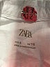 Zara Solid Ivory Long Sleeve Button-Down Shirt Size 6 - photo 3