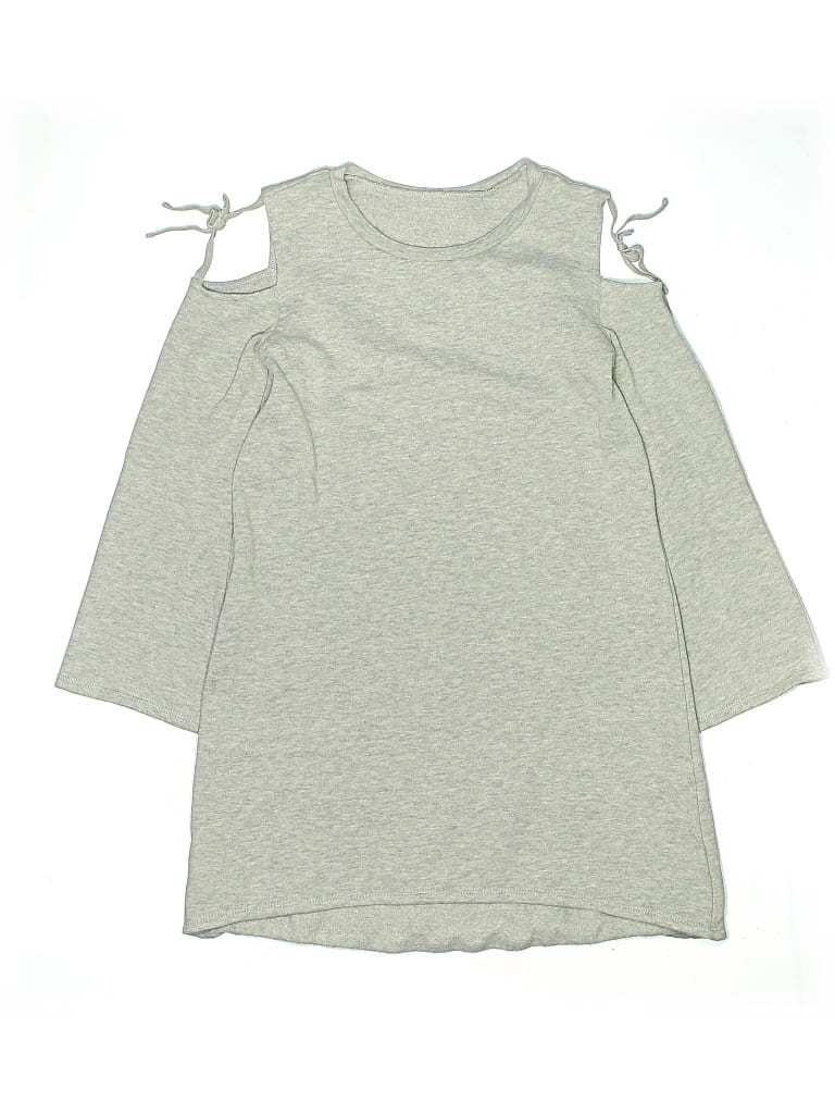 Pre-owned Nordstrom Kids' Dress In Gray