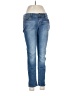 Crown & Ivy Hearts Blue Jeans Size 4 - photo 1