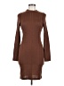 JJ's House 100% Polyester Brown Casual Dress Size M (estimated) - photo 1