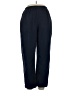 Alfred Dunner 100% Polyester Solid Blue Casual Pants Size 14 - photo 1