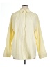Shein Solid Yellow Long Sleeve Blouse Size L - photo 1