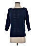 White House Black Market 100% Cotton Blue Pullover Sweater Size XS - photo 1