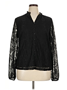 Calligraphie Long Sleeve Blouse