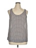 Primark 100% Polyester Gray Sleeveless Top Size 14 - photo 1