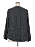 Torrid 100% Polyester Gray Long Sleeve Blouse Size 2X Plus (2) - photo 2