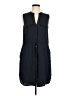 H&M 100% Polyester Black Casual Dress Size 8 - photo 1