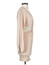 Main Strip Metallic Tan Cocktail Dress Size S - photo 4