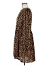 BP. 100% Rayon Animal Print Brown Casual Dress Size M - photo 5