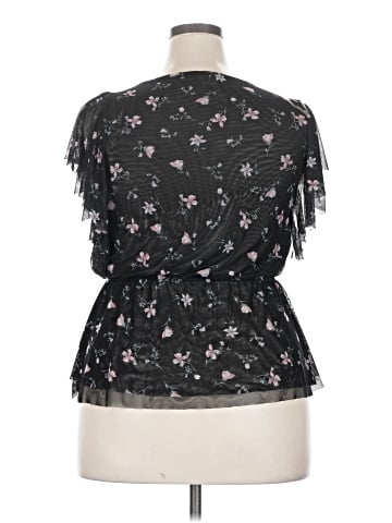 American Rag Cie Short Sleeve Blouse (view 2)