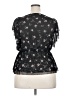 American Rag Cie Black Short Sleeve Blouse Size XXL - photo 2