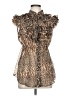 Casting Animal Print Brown Cocktail Dress Size Lg (3 or L) - photo 1