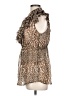 Casting Animal Print Brown Cocktail Dress Size Lg (3 or L) - photo 5