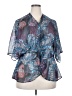 Unbranded Paisley Blue Kimono Size XXL - photo 1
