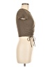 Princess Polly Tan Short Sleeve Top Size 6 - photo 4
