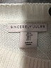 Sincerely Jules Stripes White Pullover Sweater Size L - photo 7