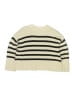 Gap Kids 100% Cotton Stripes Ivory Pullover Sweater Size L (kids) - photo 1