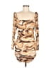 Blāshe Animal Print Tan Cocktail Dress Size M - photo 1