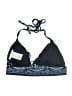 MICHAEL Michael Kors Animal Print Blue Swimsuit Top Size S - photo 2